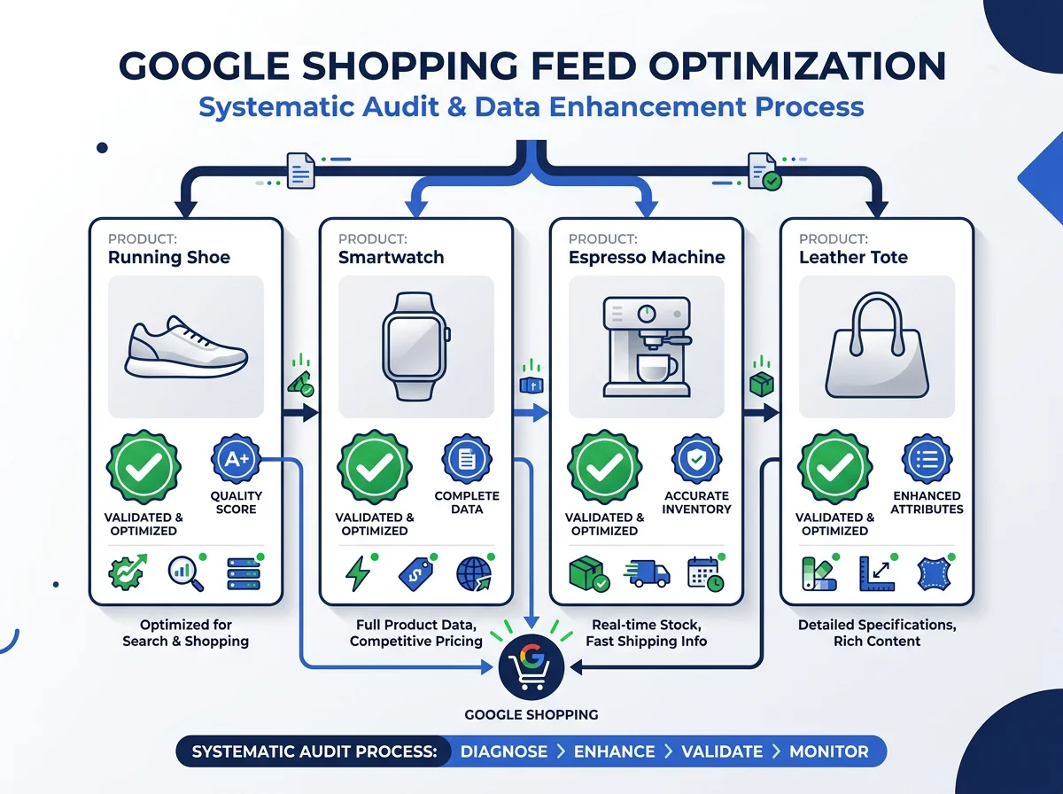 Google Shopping feed optimiser